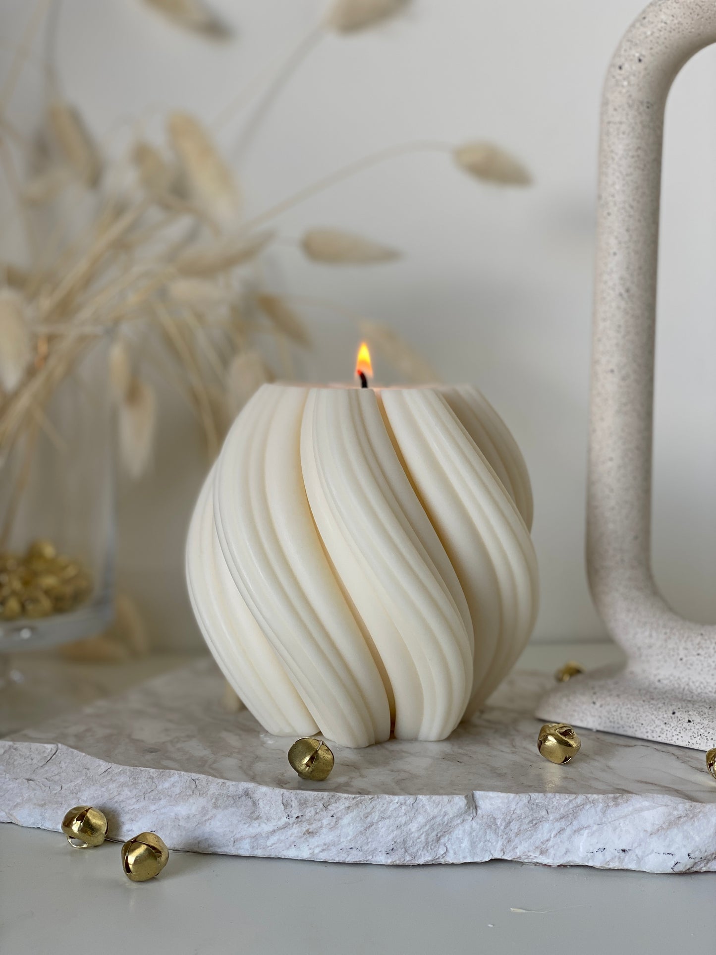soy wax hand poured candle