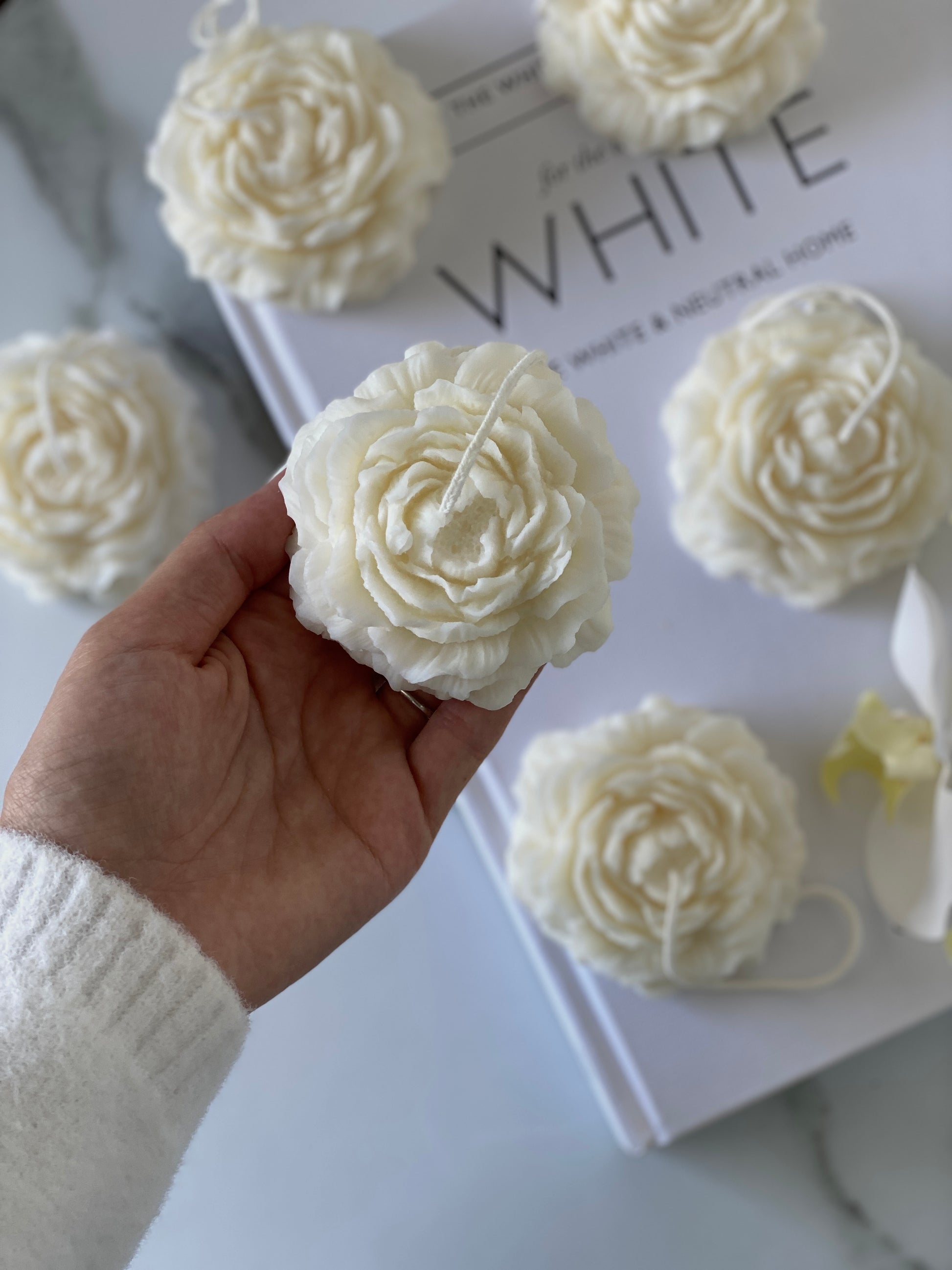 flower candle 
